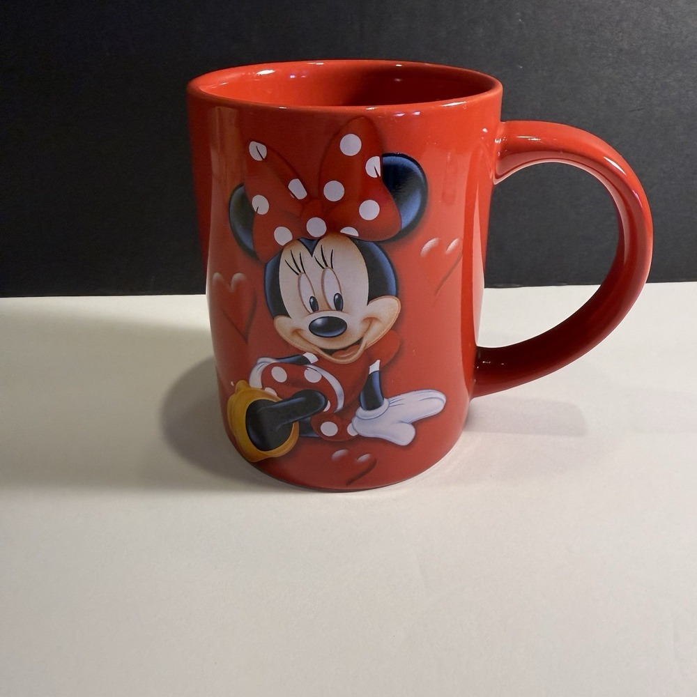 Minnie Mouse Disney Character Large Red Coffee Mug Cup by Jerry Leigh
